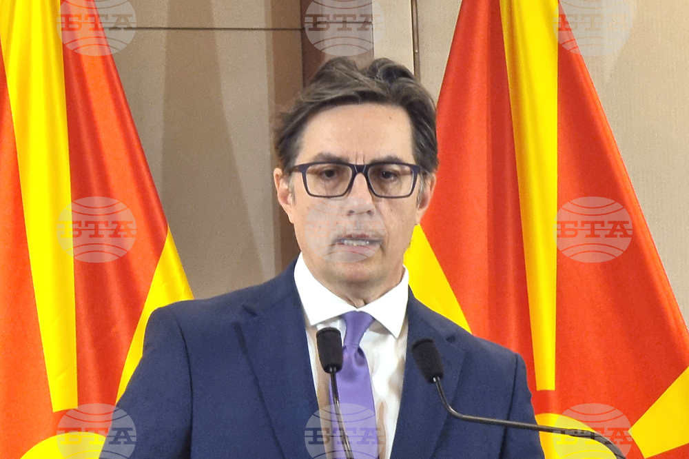 Северна Македония - Стево Пендаровски - пресконференция