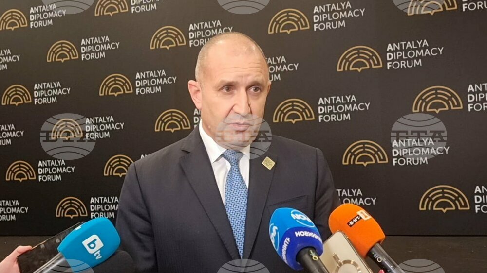 Турция - Анталийски дипломатически форум - Румен Радев
