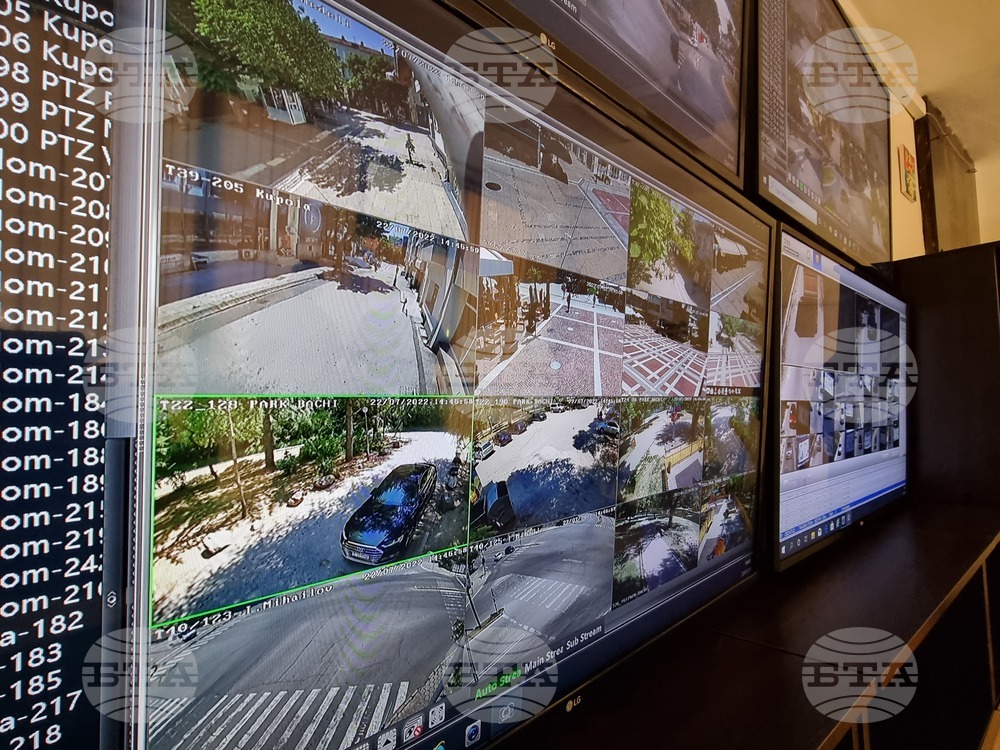 Благоевград - видеонаблюдение - вандалски прояви