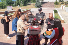 Велико Търново - Sabaton - НВУ "Васил Левски" - посещение