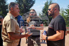 Велико Търново - Sabaton - НВУ "Васил Левски" - посещение