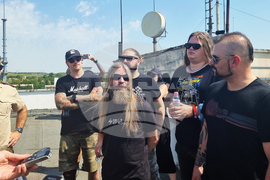 Велико Търново - Sabaton - НВУ "Васил Левски" - посещение