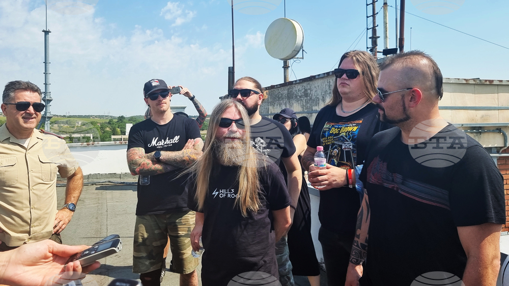 Велико Търново - Sabaton - НВУ "Васил Левски" - посещение