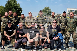 Велико Търново - Sabaton - НВУ "Васил Левски" - посещение