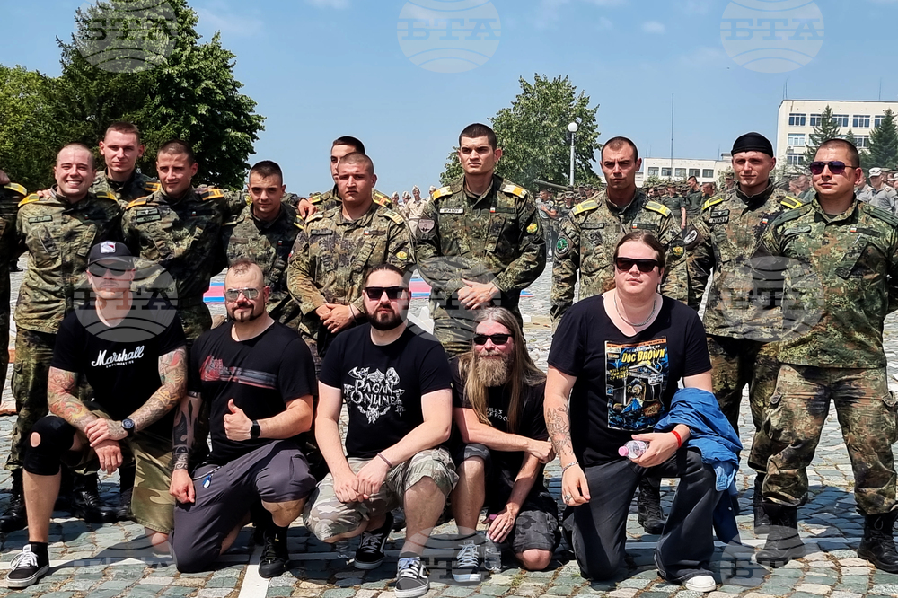 Велико Търново - Sabaton - НВУ "Васил Левски" - посещение