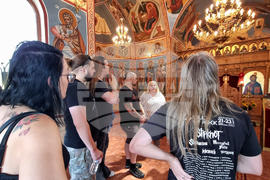 Велико Търново - Sabaton - НВУ "Васил Левски" - посещение