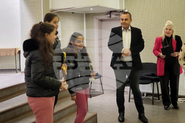 Самоков - Младежки дом - тенис на маса - награждаване