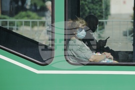 Градски транспорт - предпазни маски 