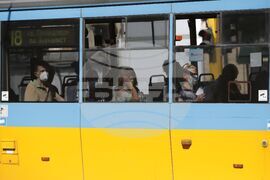 Градски транспорт - предпазни маски 