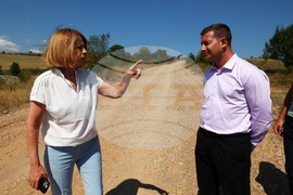 Село Клисура - път - ремонт - проверка