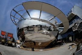 Бургас - Огледален планетариум - Морска гара