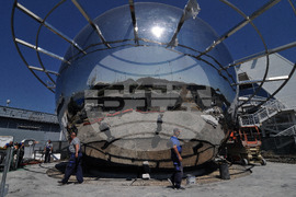 Бургас - Огледален планетариум - Морска гара