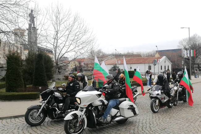 Сливен - 3 март - рокерско шествие