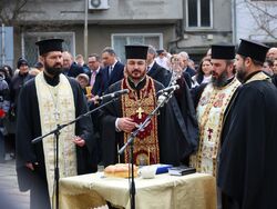 Бургас - паметник на загиналите руси - почит