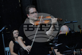  Бургас - летен театър - Веско Ешкенази и Вероника Тодорова - концерт