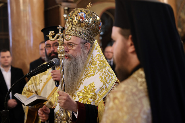 Пловдивският митрополит Николай ще отслужи литургия на Велики четвъртък в митрополитския храм "Св. Марина" в Пловдив