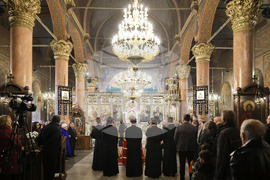 Пловдив - Обръщение в катедралния храм „Света Богородица” на Негово Високопреосвещенство пловдивският митрополит Николай