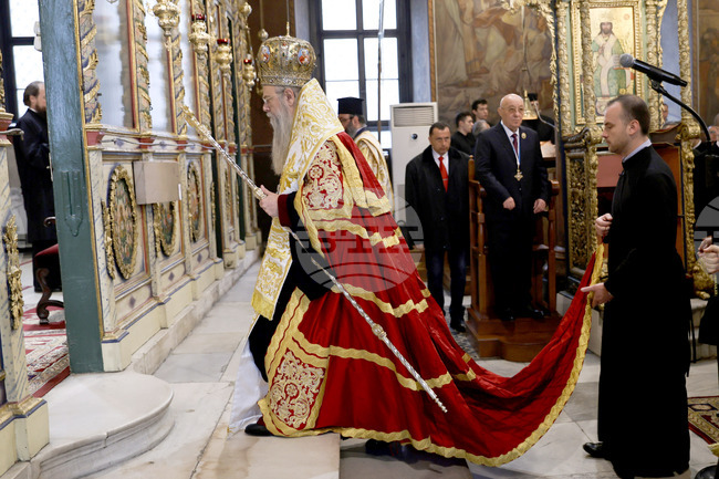 Пловдив - Обръщение в катедралния храм „Света Богородица” на Негово Високопреосвещенство пловдивският митрополит Николай