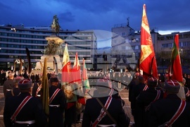 Национален празник на Република България - тържествена заря-проверка