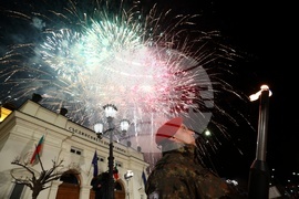 Национален празник на Република България - тържествена заря-проверка