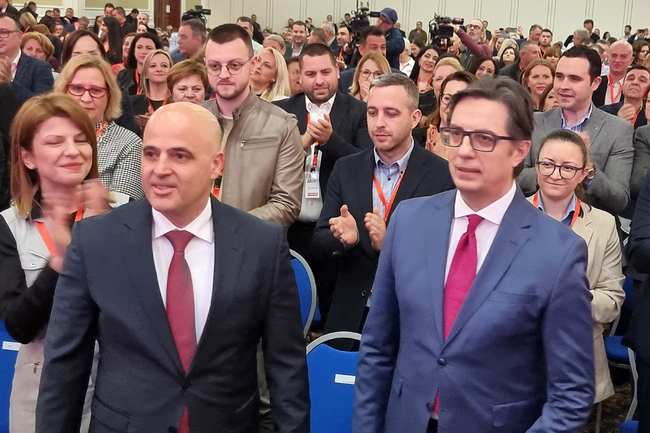Конгресът на СДСМ потвърди подкрепата си за втори президентски мандат за Стево Пендаровски