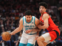 Hornets Raptors Basketball