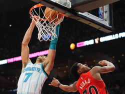 Hornets Raptors Basketball