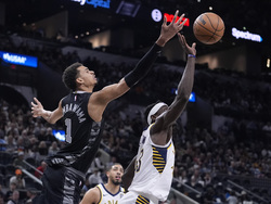 Pacers Spurs Basketball