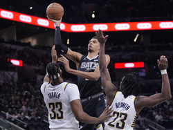Pacers Spurs Basketball