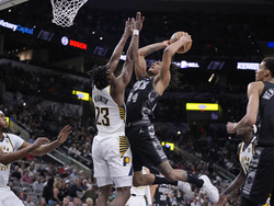 Pacers Spurs Basketball