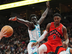 Hornets Raptors Basketball