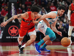 Hornets Raptors Basketball