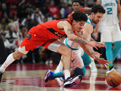 Hornets Raptors Basketball