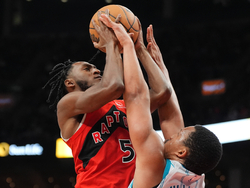 Hornets Raptors Basketball