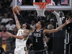 Pacers Spurs Basketball