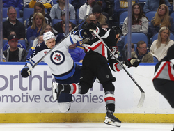 APTOPIX Jets Sabres Hockey