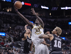 Pacers Spurs Basketball