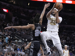 Pacers Spurs Basketball