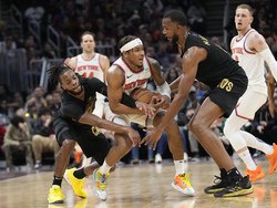 Knicks Cavaliers Basketball