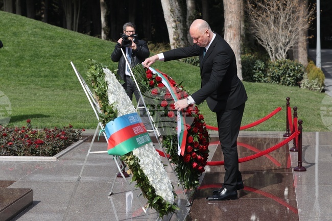  Република Азербайджан - Росен Желязков - официално посещение