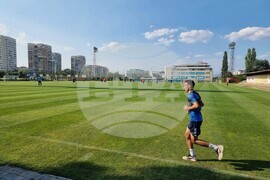 Футбол - Левски - тренировка - Ивелин Попов