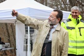 Местност Босна - село Визица - участък от пътя - ремонт