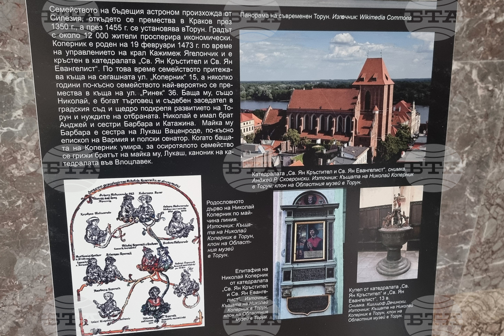 Добрич - изложба - Николай Коперник