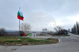 Село Гецово - национален флаг