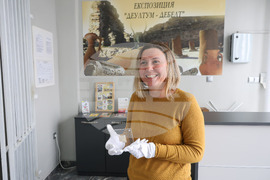 Село Дебелт - Национален археологически резерват Деултум - находка - сребърен амулет