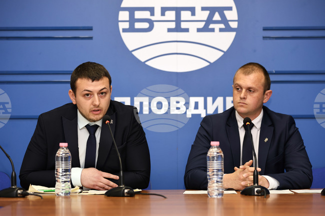 Национален пресклуб на БТА Пловдив - Димитър Гюрев и Георги Самаров - пресконференция