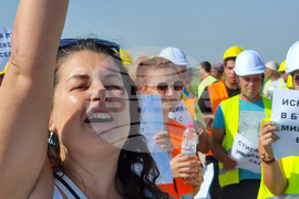 Русе - протест - пътностроителни фирми