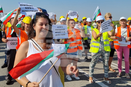 Русе - протест - пътностроителни фирми