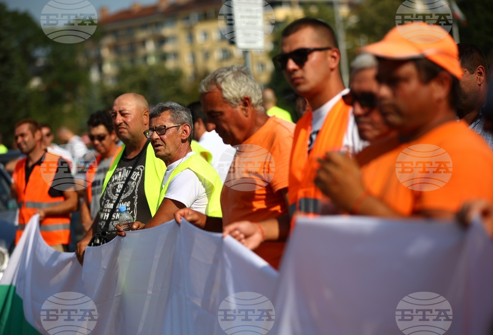 Протест - строителен бранш