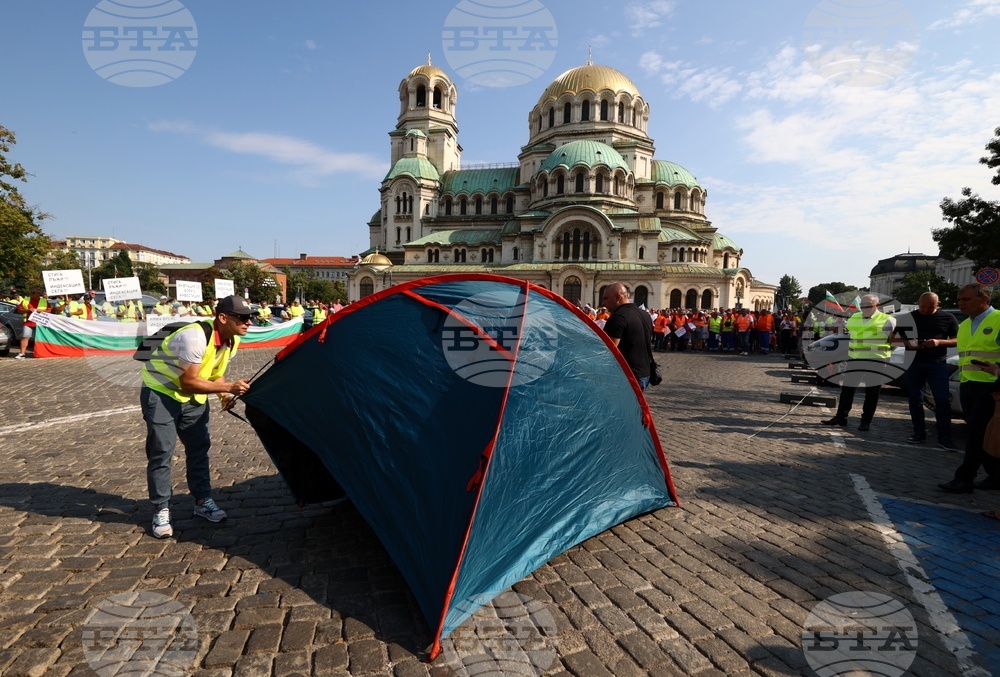 Протест - строителен бранш